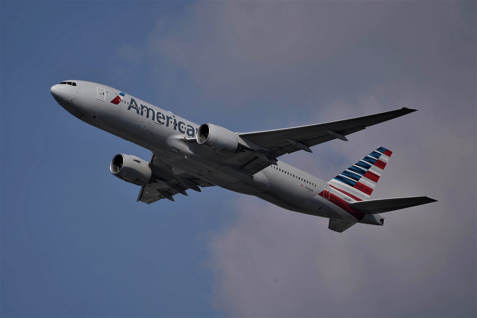 an airplane flying in the sky