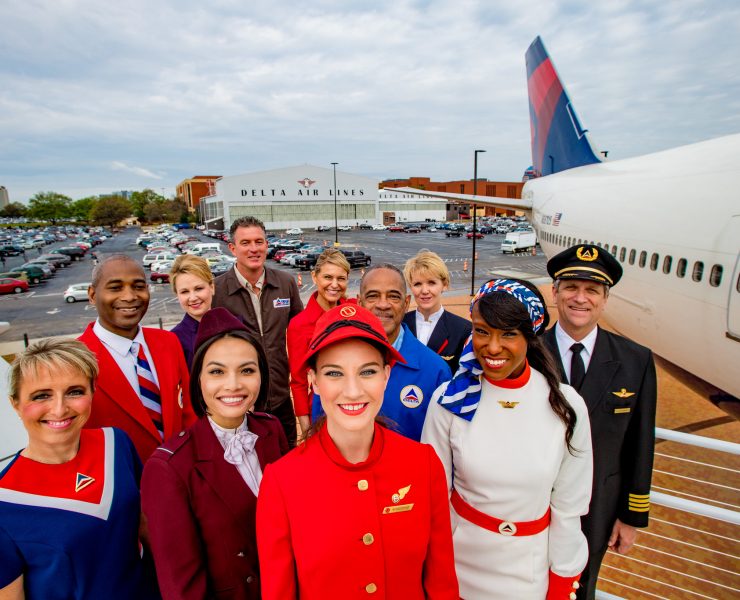 a group of people in uniform