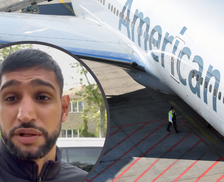 a man standing in front of a plane