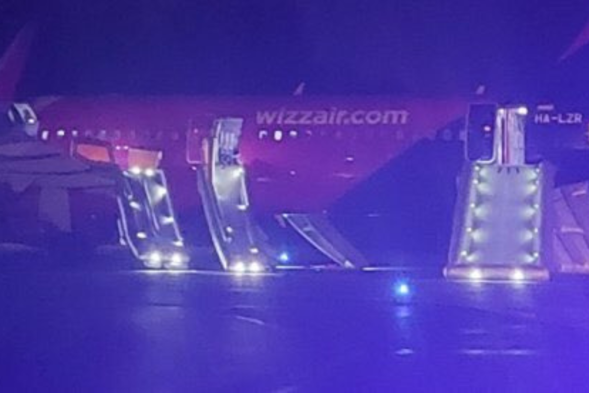 Bomb Threat Prompts SECOND Emergency Evacuation of a Wizz Air Plane in Less Than..
