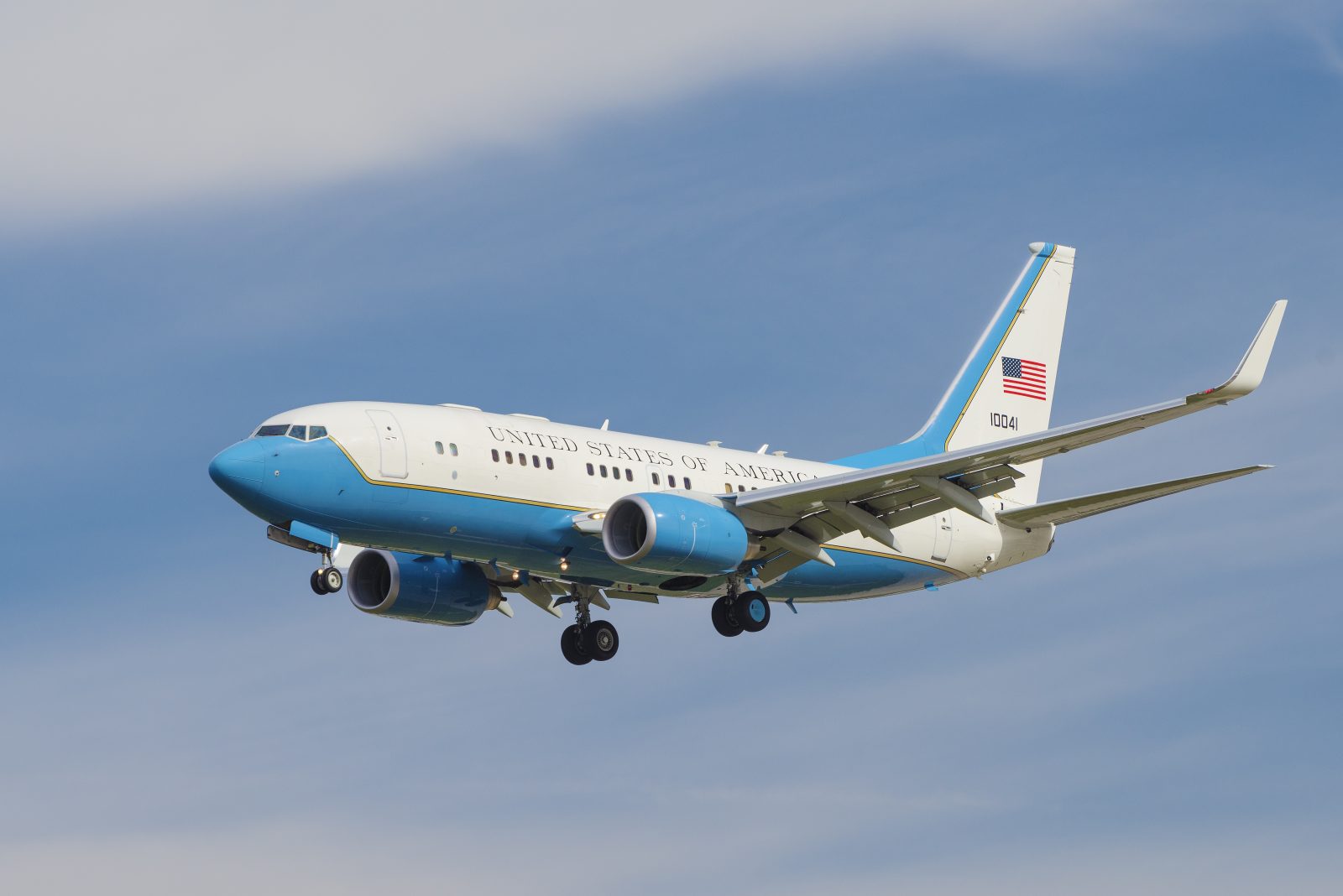 a plane flying in the sky