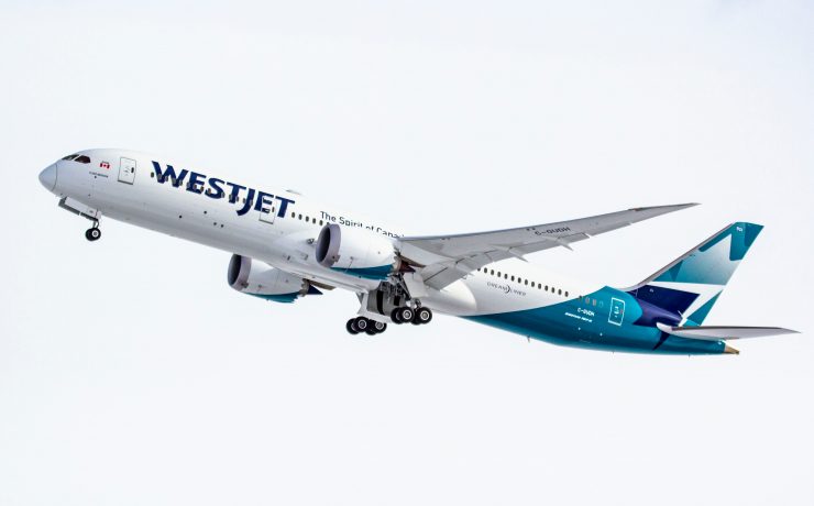 a plane flying in the sky