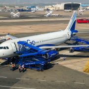a plane on the tarmac