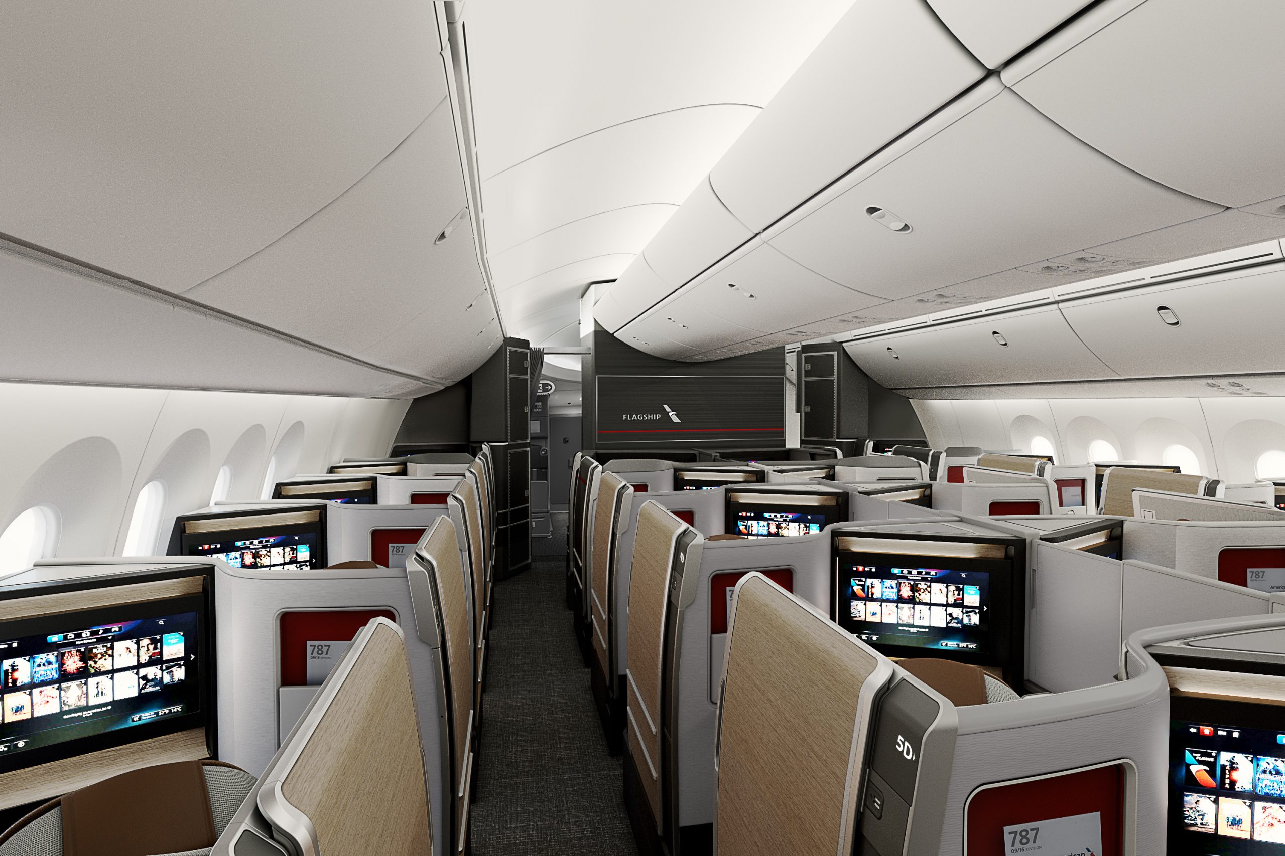 In Pictures: American Airlines Teases First Look at New Flagship Suite Seats With Privacy Doors