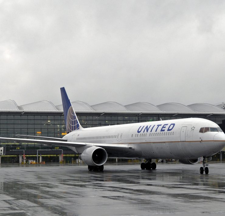 a plane on the tarmac