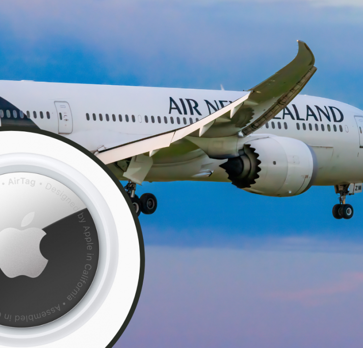 an airplane in the air