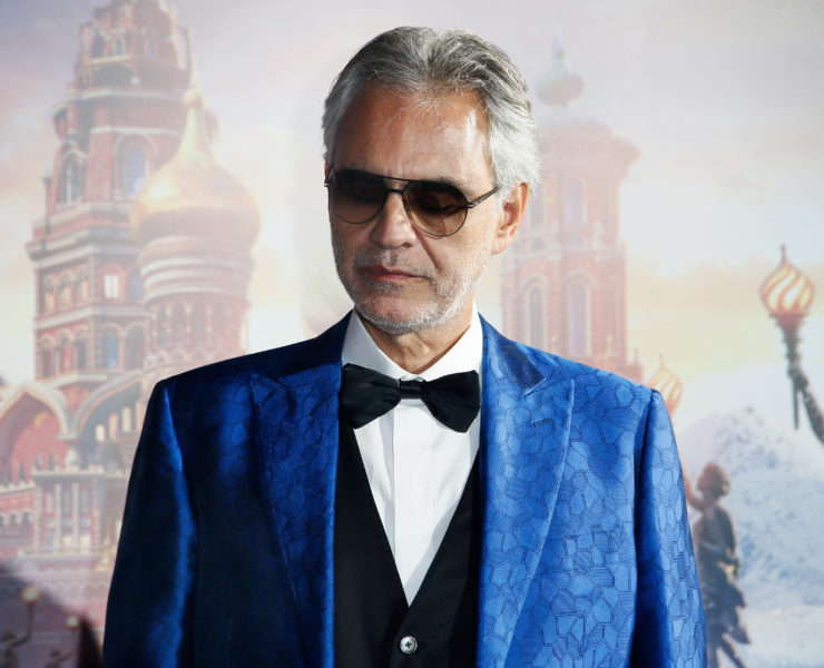 a man in a blue suit