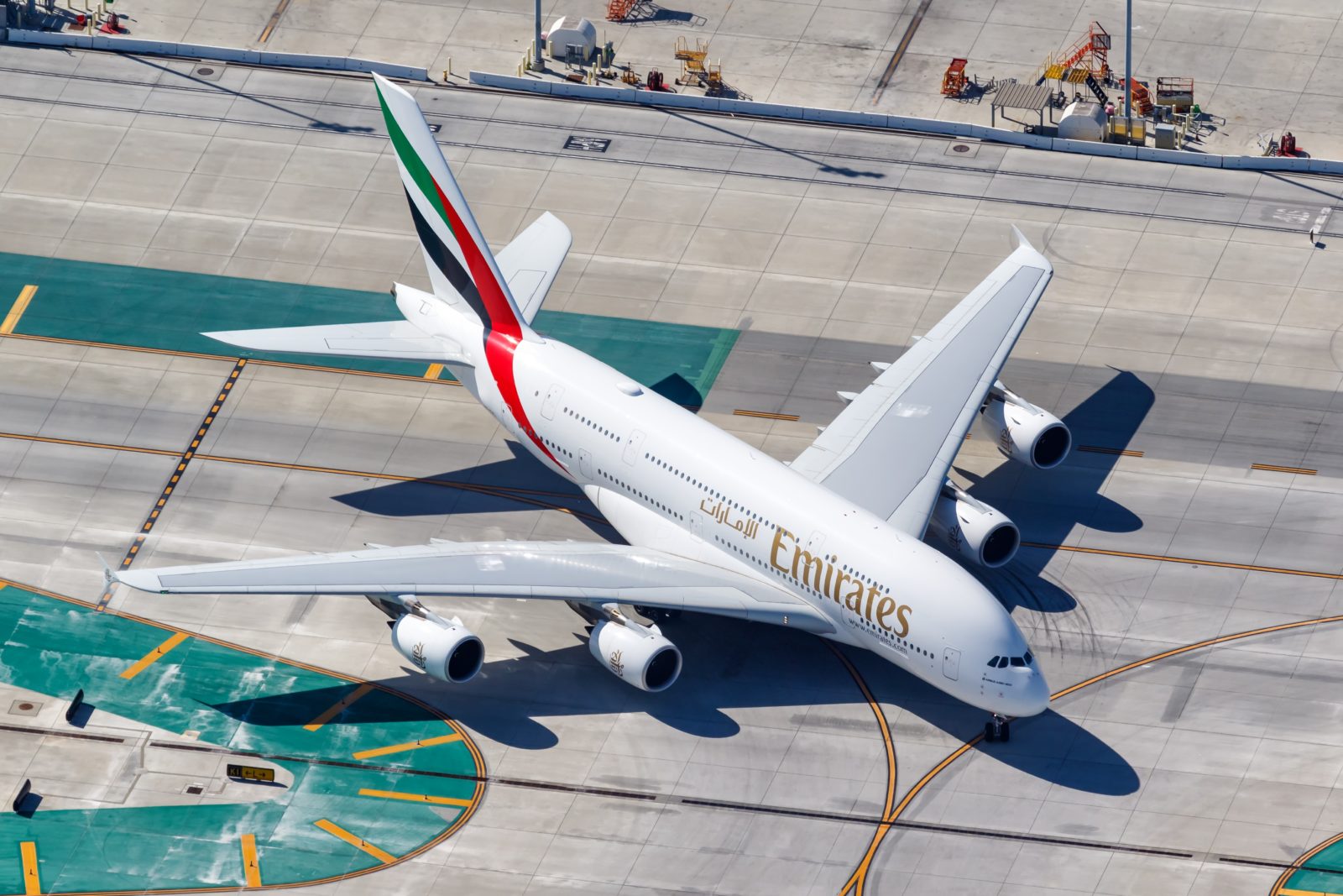 an airplane on a runway