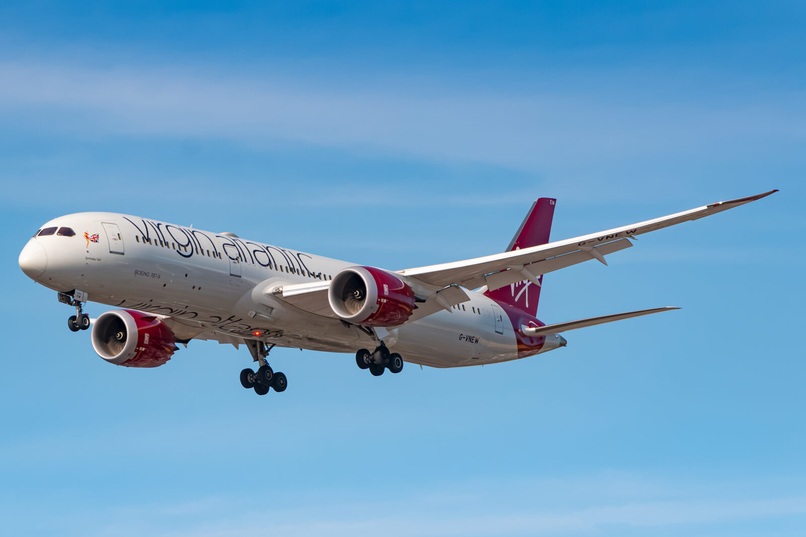 a plane flying in the sky