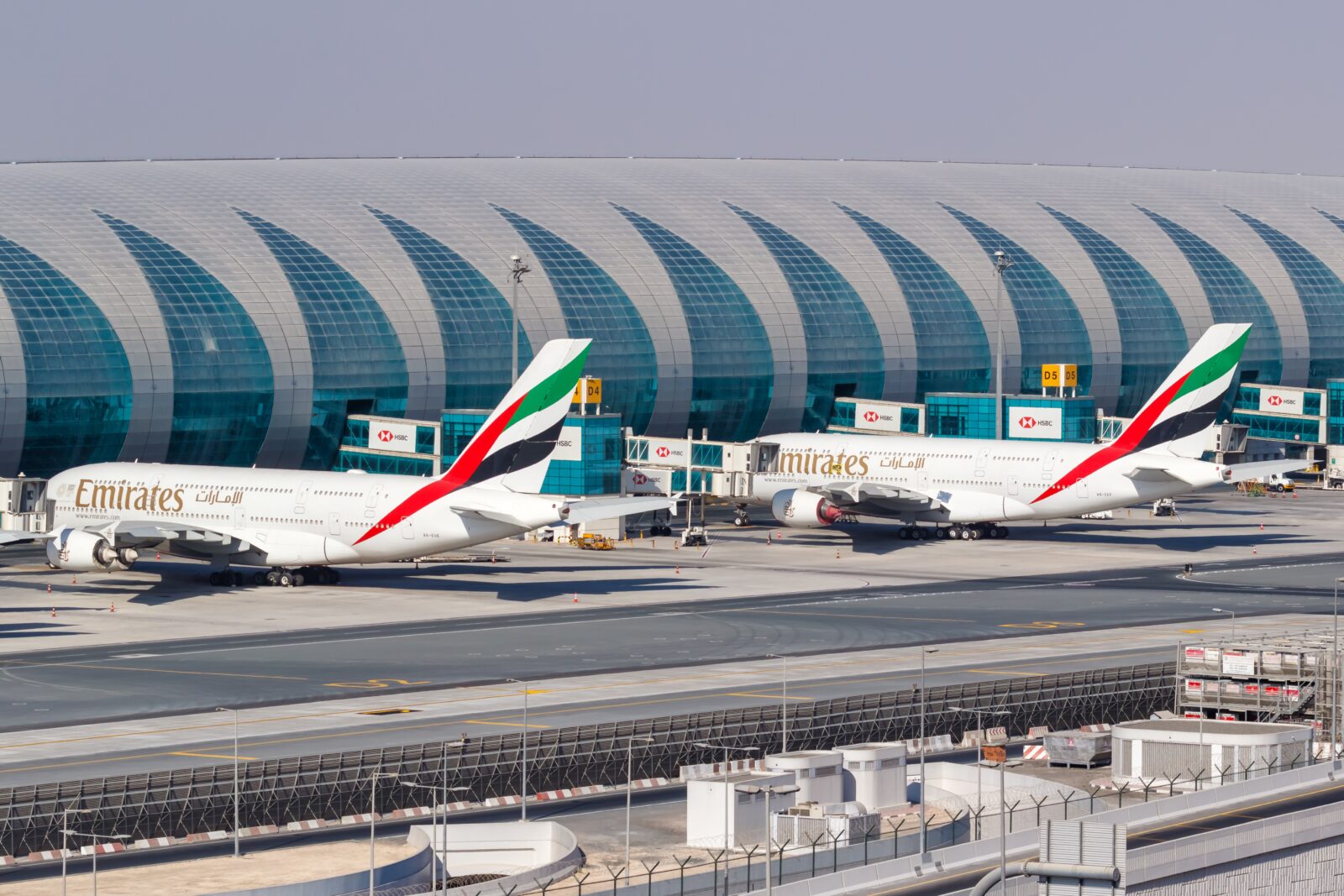 airplanes on a runway