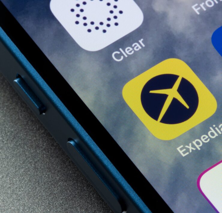 a close up of a phone screen