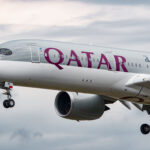 a plane flying in the sky