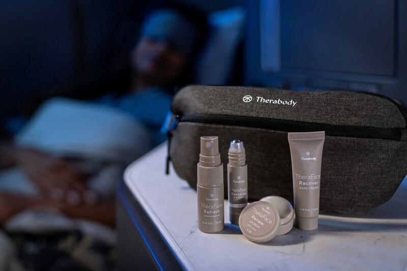 a group of cosmetic products on a table