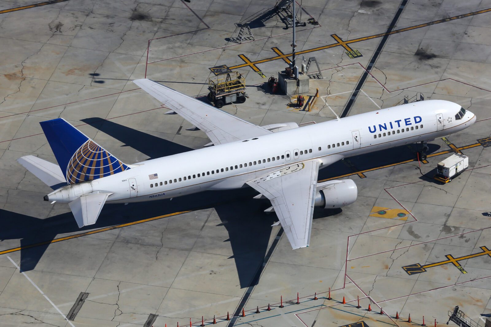 an airplane on the runway