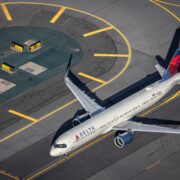 an airplane on a runway