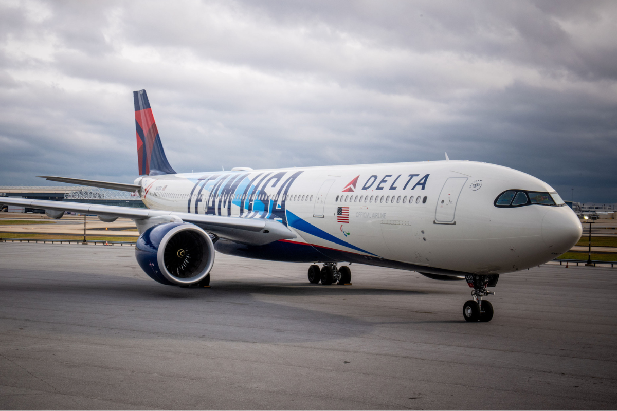 a large airplane on the tarmac