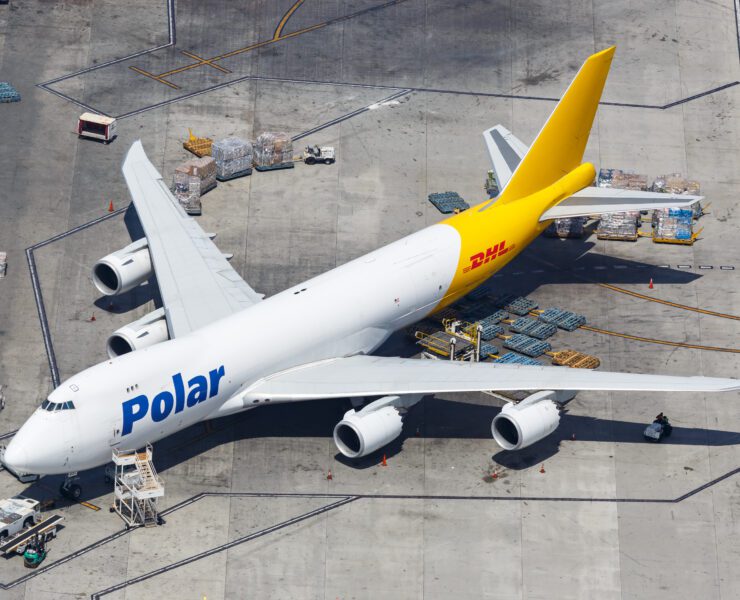 an airplane on the ground