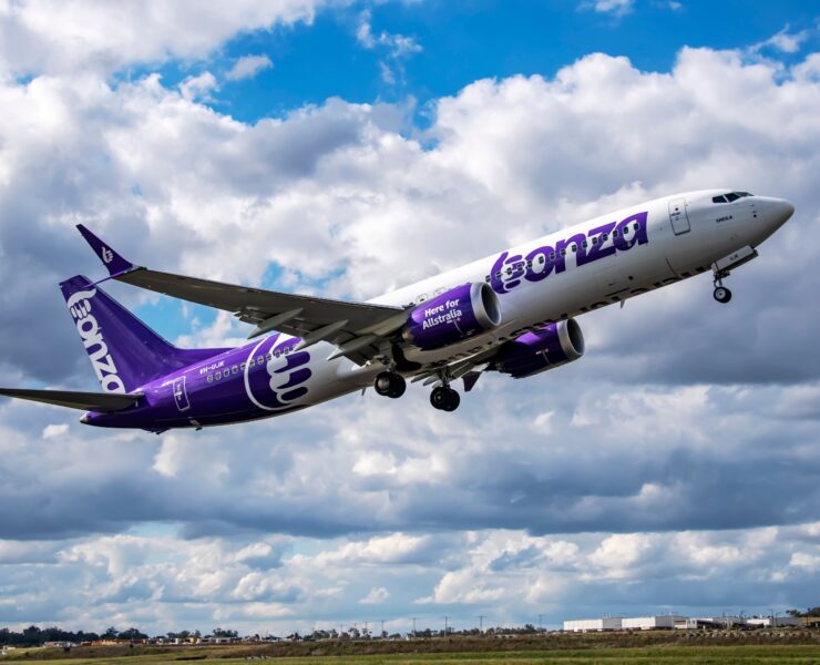 a plane flying in the sky