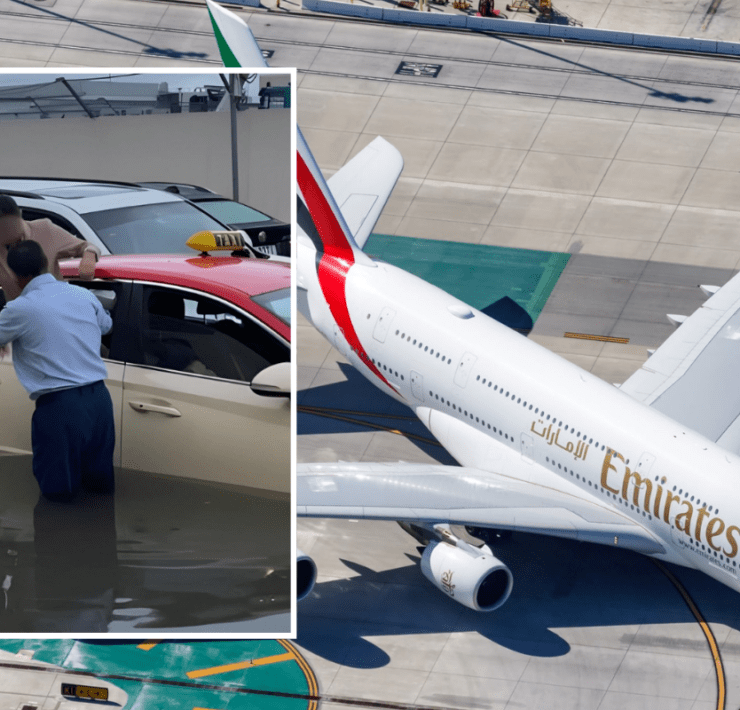 a couple of people standing next to a car