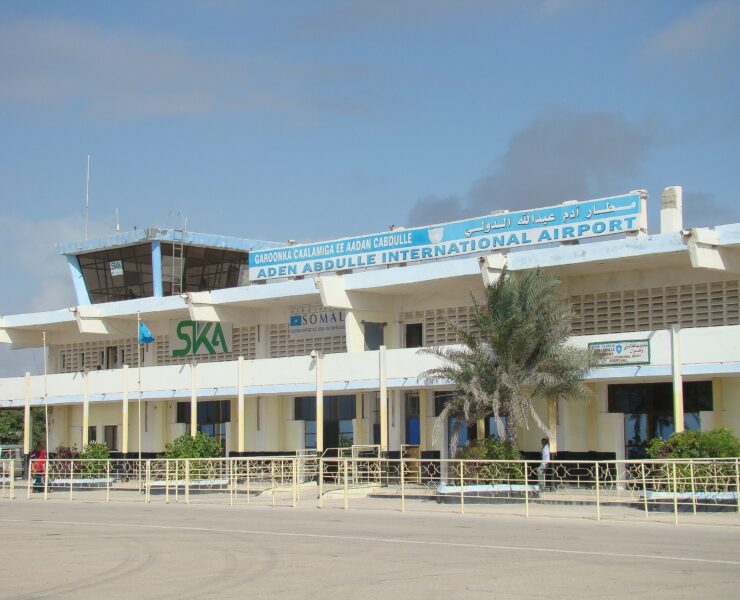 a building with a sign on it