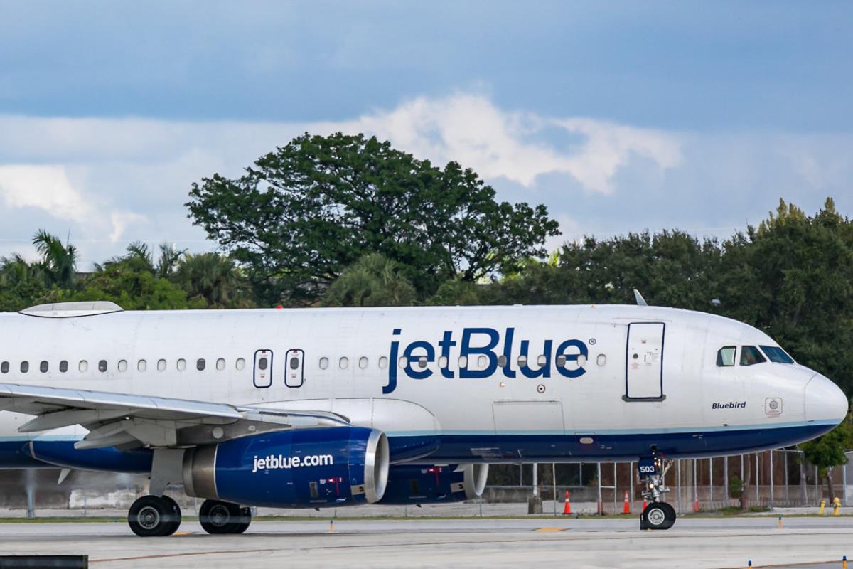 a jet plane on the runway