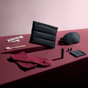 a set of items on a table