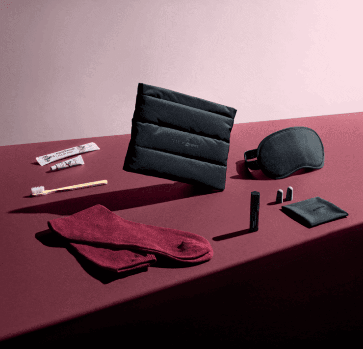 a set of items on a table