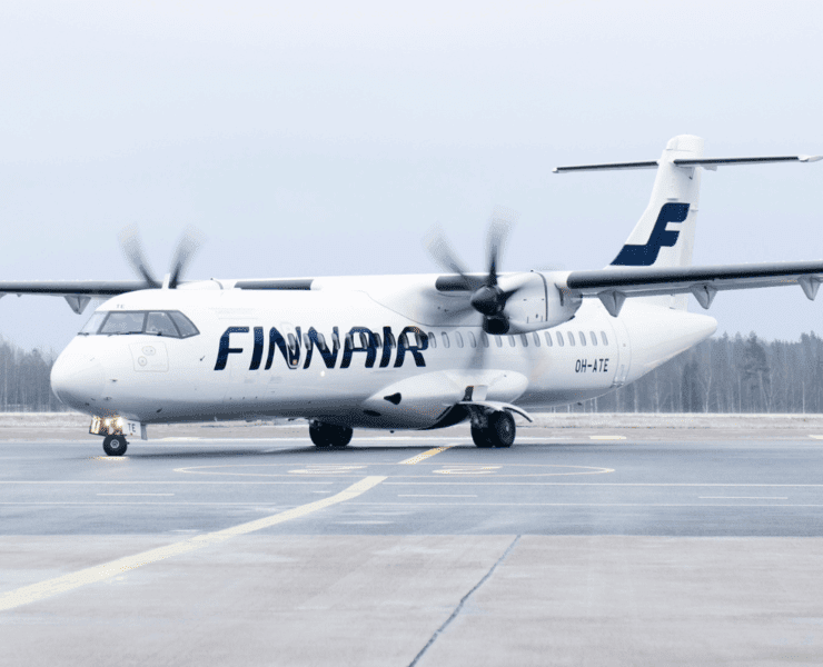 Finnair ATR regional jet