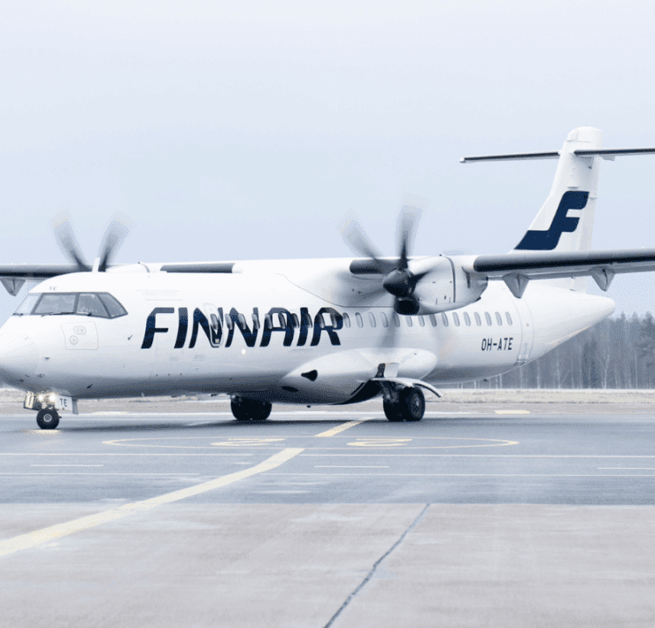 Finnair ATR regional jet