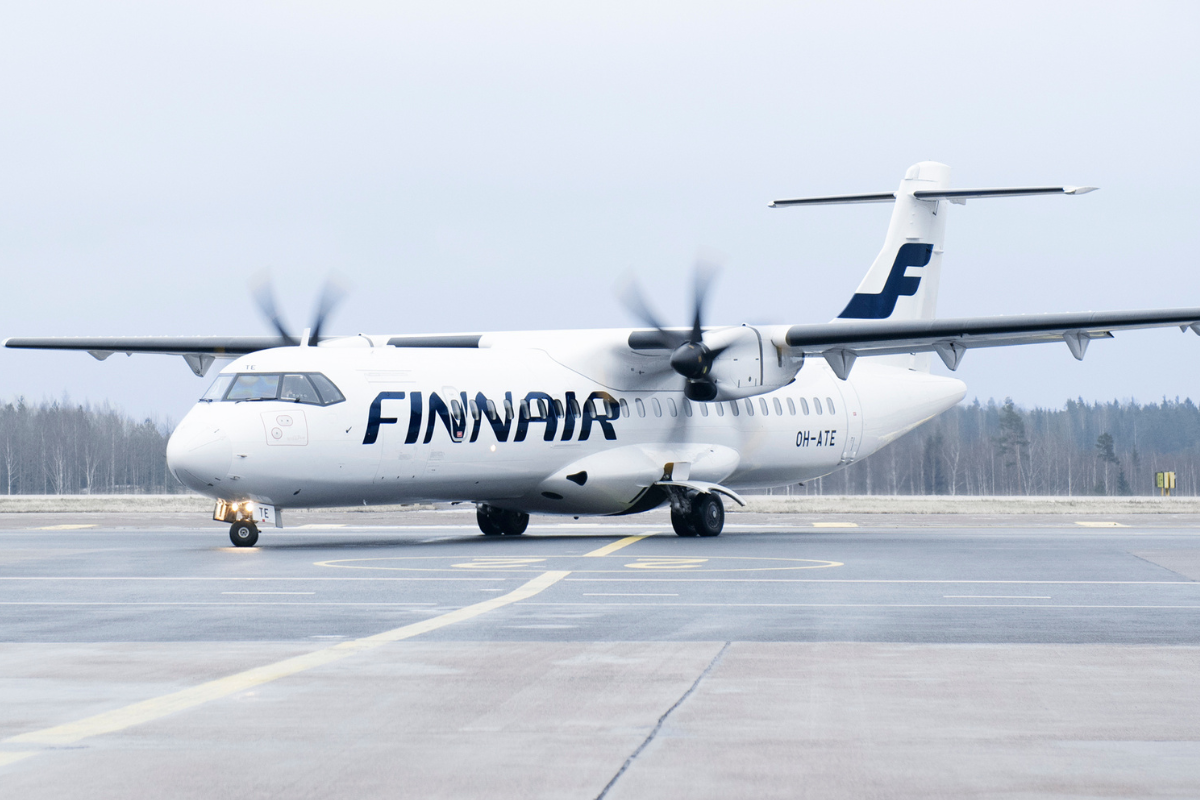Finnair ATR regional jet