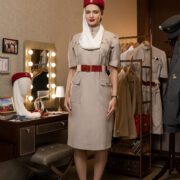 a woman in a military uniform