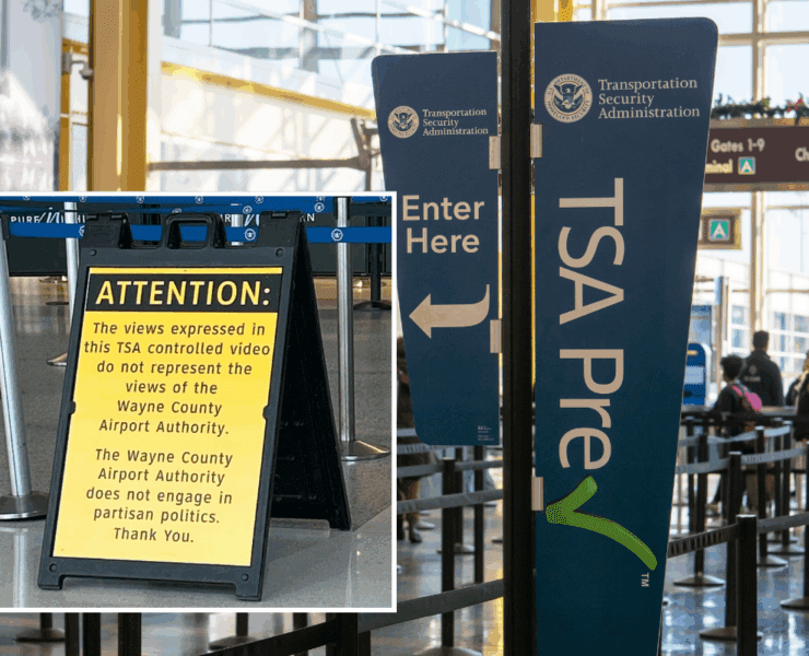 dtw airport unhappy with tsa video