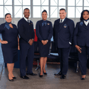 a group of people in uniform