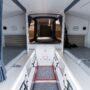 a crew rest area on an Airbus a350