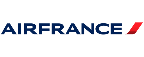 a blue and white logo