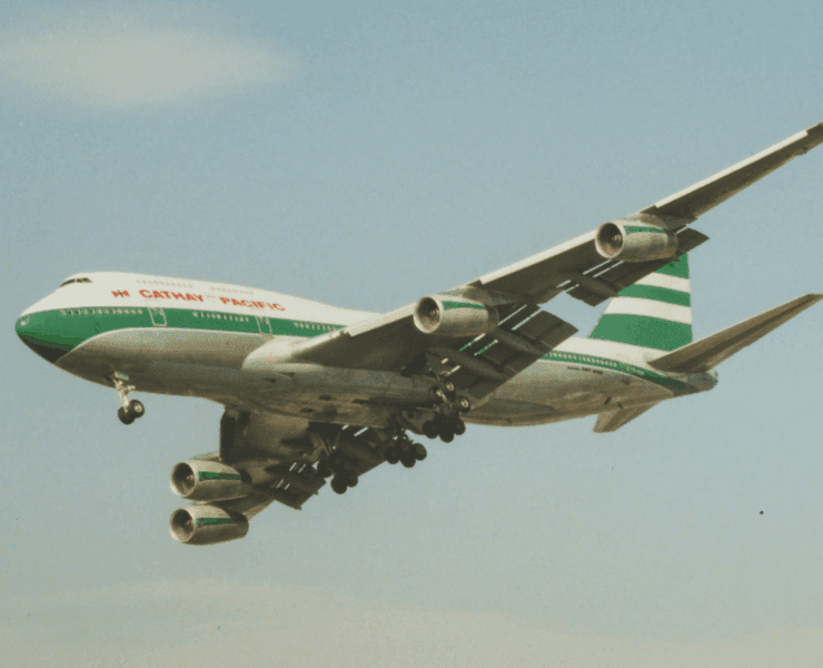 Cathay Pacific retro livery