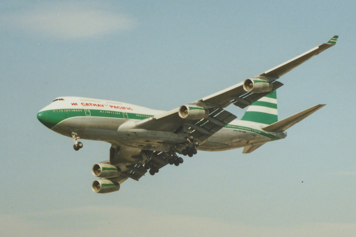 Cathay Pacific retro livery