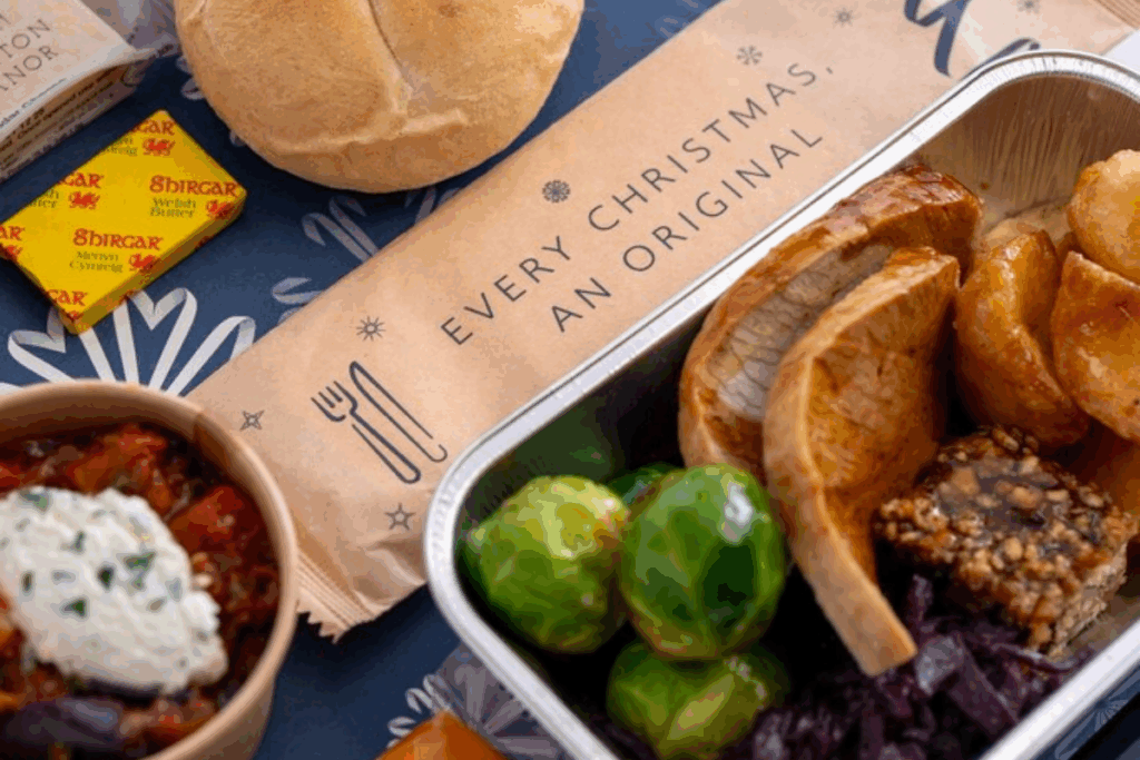 british airways Christmas dinner