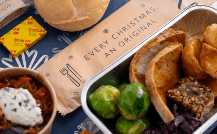 british airways Christmas dinner
