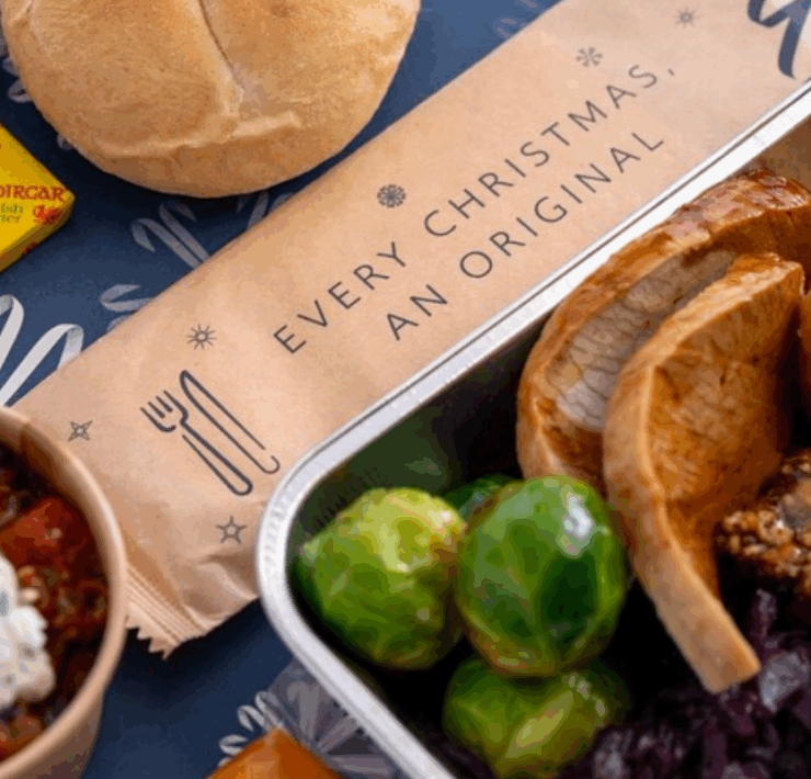 british airways Christmas dinner