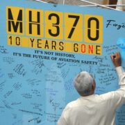 MH370 memorial wall