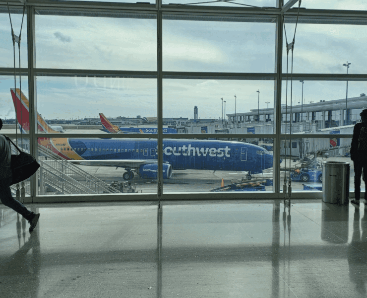southwest airlines at New Orleans airport