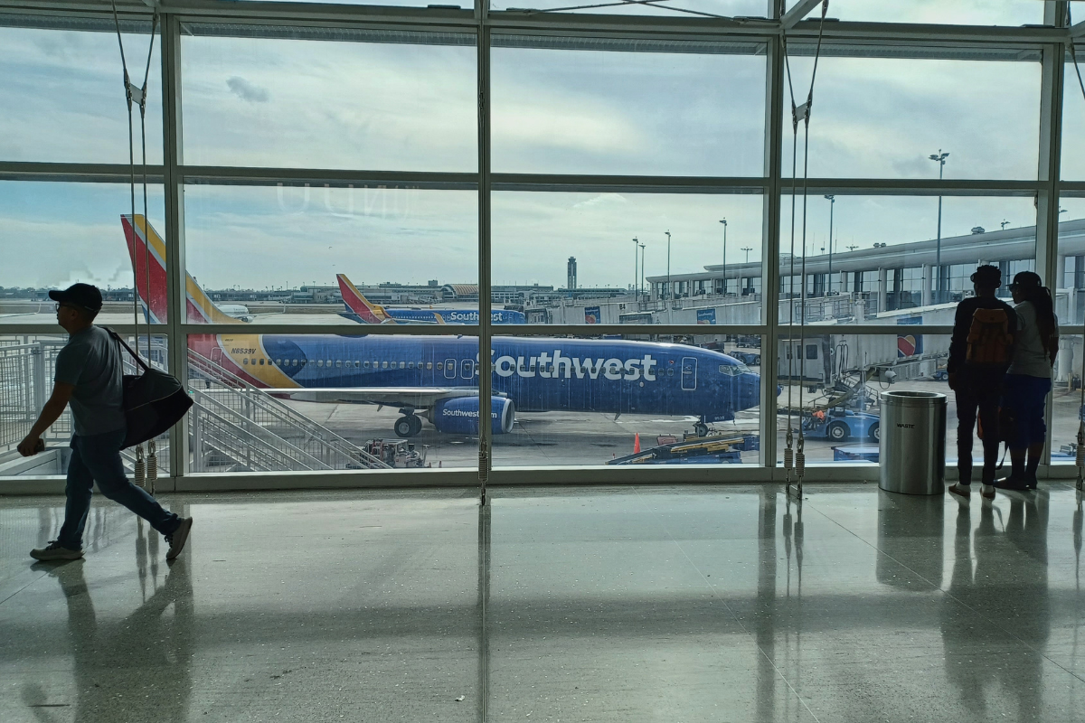 southwest airlines at New Orleans airport