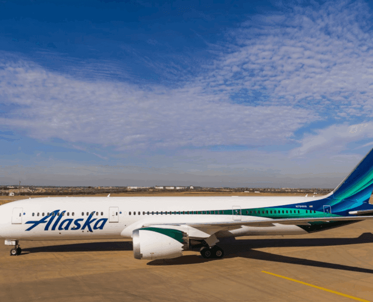 a large airplane on a runway