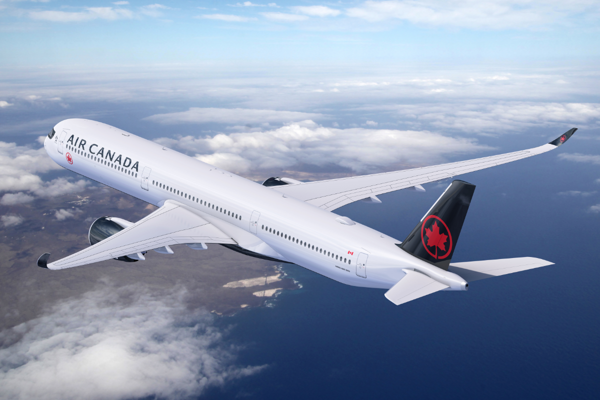 Air Canada a350 rendering