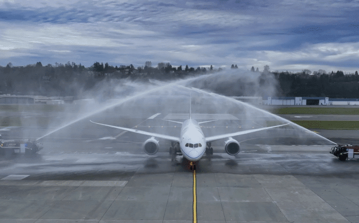 Boeing says goodbye to the first ever 787 dreamliner test aircraft