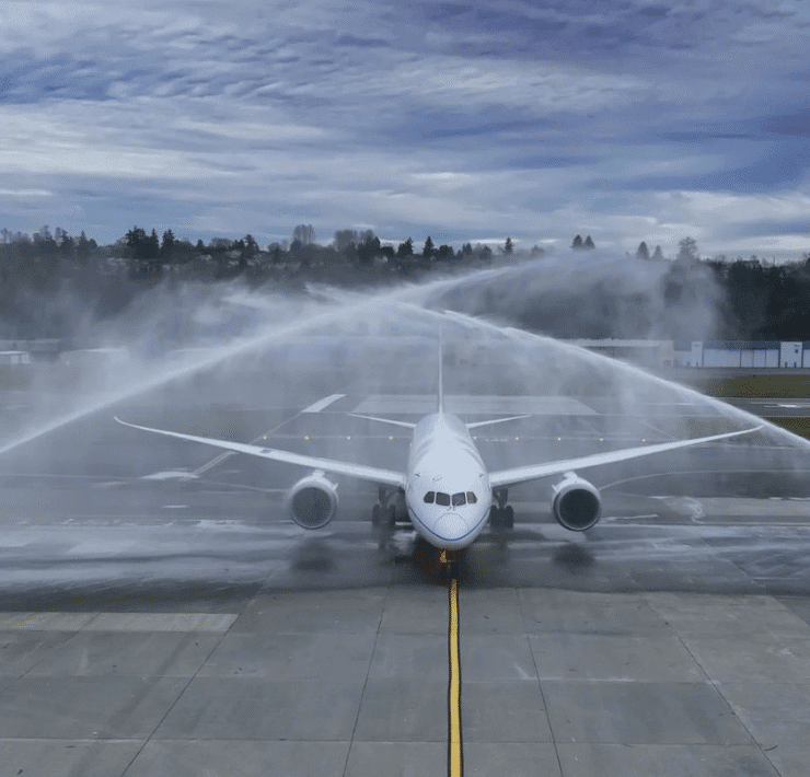 Boeing says goodbye to the first ever 787 dreamliner test aircraft