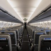 the insider of a Qantas Airbus A321XLR