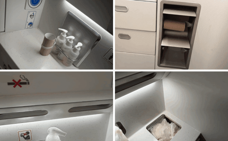 a toilet paper roll and tissue paper holder