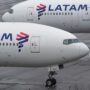 two LATAM Boeing 777s on the tarmac